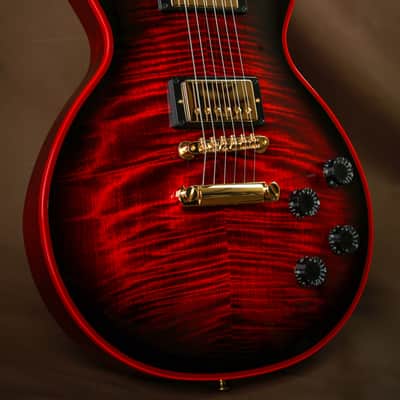 2026 Gibson Les Paul Red Widow Custom Electric Guitar image 3