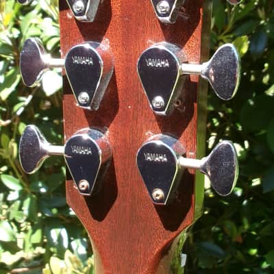 1972 Yamaha FG180 Red Label Nippon Gakki image 6