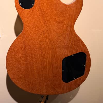 Left Handed Gibson Les Paul Standard with '60s Neck Profile 2005 Latte Cream Burst image 6