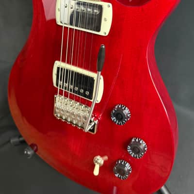 PRS SE DGT Standard David Grissom Signature Electric Guitar Vintage Cherry w/ Gig Bag image 7