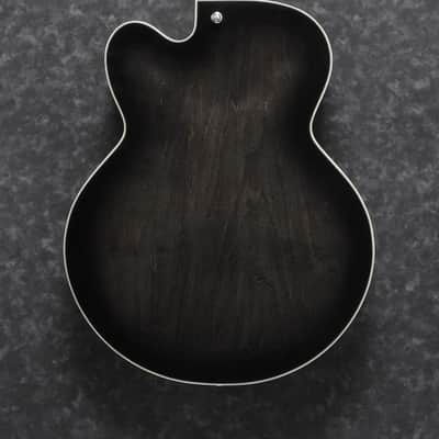 Ibanez AFB200-TKS Artcore Hollow Body Bass 4-String - Transparent Black Sunburst image 5