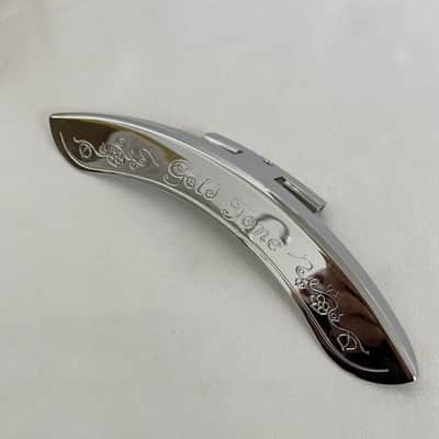 Gold Tone Banjo Arm Rest in Chrome image 2