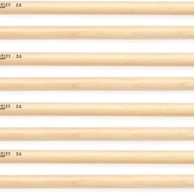 Vater American Hickory Drumsticks - Los Angeles 5A (4-pack) image 2