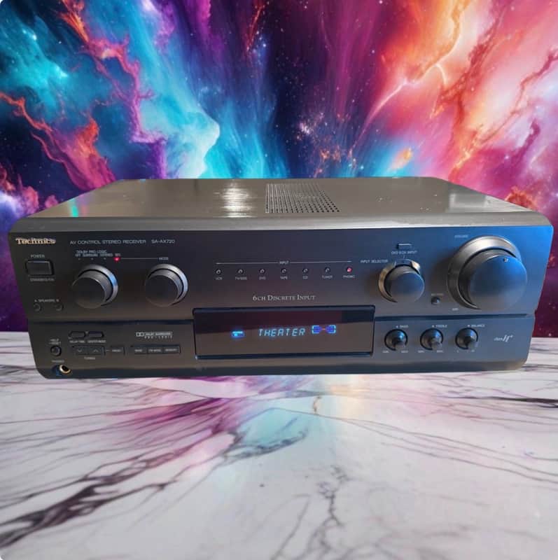 Technics SA-AX720 - 5.1 Channel AV Phono Surround Sound Receiver Stereo Serviced