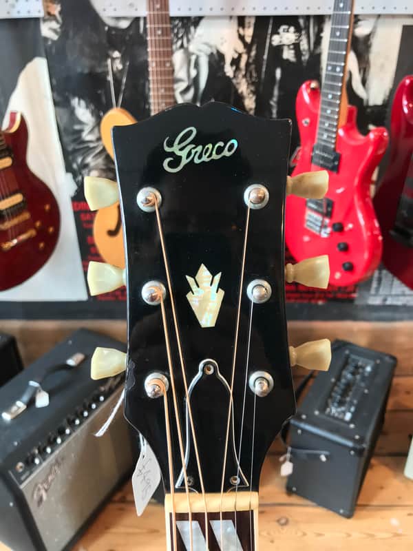 Greco Hummingbird 202 1972 Cherry Sunburst | Reverb