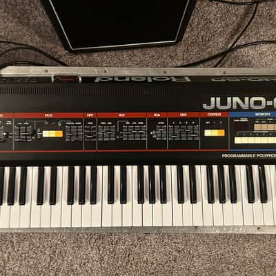 Roland Juno-60 With Hardshell case