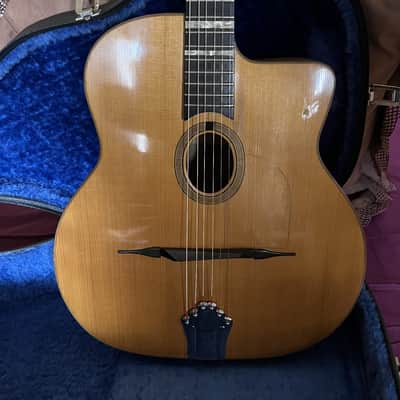 Jean Pierre Favino 1984 Enrico Macias Model 10 Django Gypsy Jazz Guitar image 7