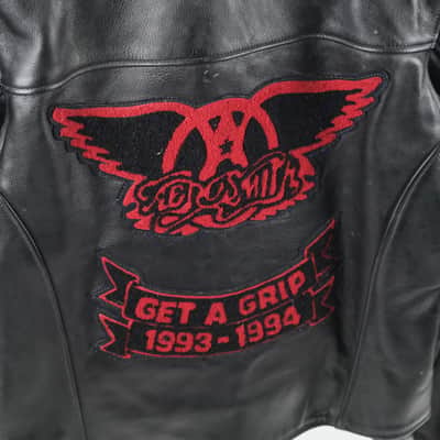 Vanson Aerosmith Get a Grip Leather 1993 - 1994 Jacket Owned by Gilby Clarke image 10
