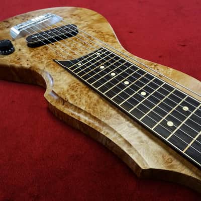 Rukavina 8 String Ripple Lap Steel -- 24" Burled Maple image 8
