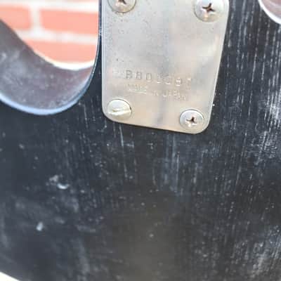 Ibanez PF100 1980's black project body and neck image 6