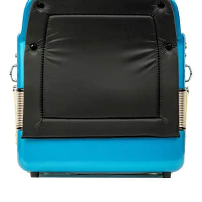 Hohner Anacleto Rey Aguila Two Tone FBE/GCF Compact Accordion - Blue Metallic image 4