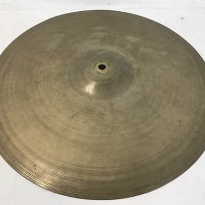 A. Zildjian 15" Transition Stamp Crash Cymbal 1946 - 1953