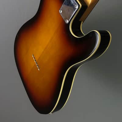 LEFTY! Vintage 1987 Fender ‘62 Reissue Double Bound 3 Tone Sunburst Custom Telecaster ‘60s Tele Rare Solid Alder Body 7.3 lb HSC image 8