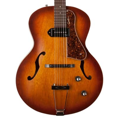 Godin 5th Avenue P90 Hollowbody Electric Guitar - Cognac Burst - Open Box image 1