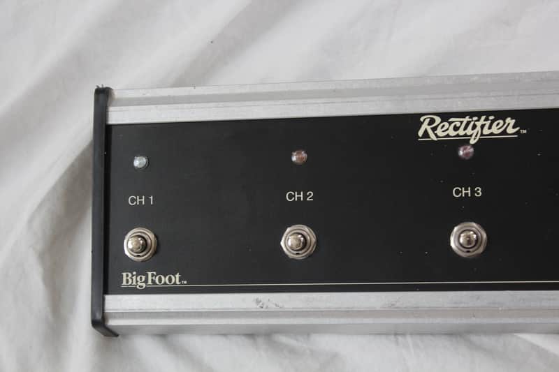 Mesa Boogie Bigfoot Rectifier Footswitch 3 Channel Dual | Reverb