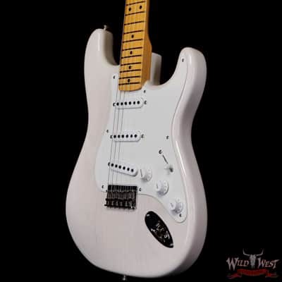 Fender Custom Shop Vintage Custom '55 1955 Hardtail Stratocaster Time Capsule Package Aged White Blonde 7.30 LBS image 2