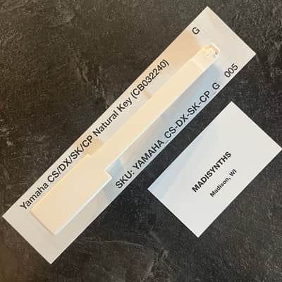 ORIGINAL Yamaha Replacement G Key (CB032240) for CS70M, CS5, CS15, CS15D, CS20, CS20M, CS40M, DX9, DX21, DX27, DX27S, SK20, SK30, CP10, CP11, CE20, PS10, PS20, YK10, and more