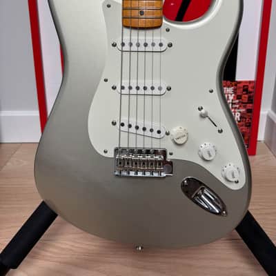 Fender American Original '50s Stratocaster with Maple Fretboard  Inca Silver image 4