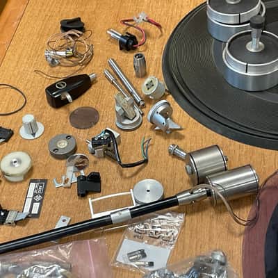 Telefunken PS 81 DD turntable  ( EMT ) lotto parts original image 2