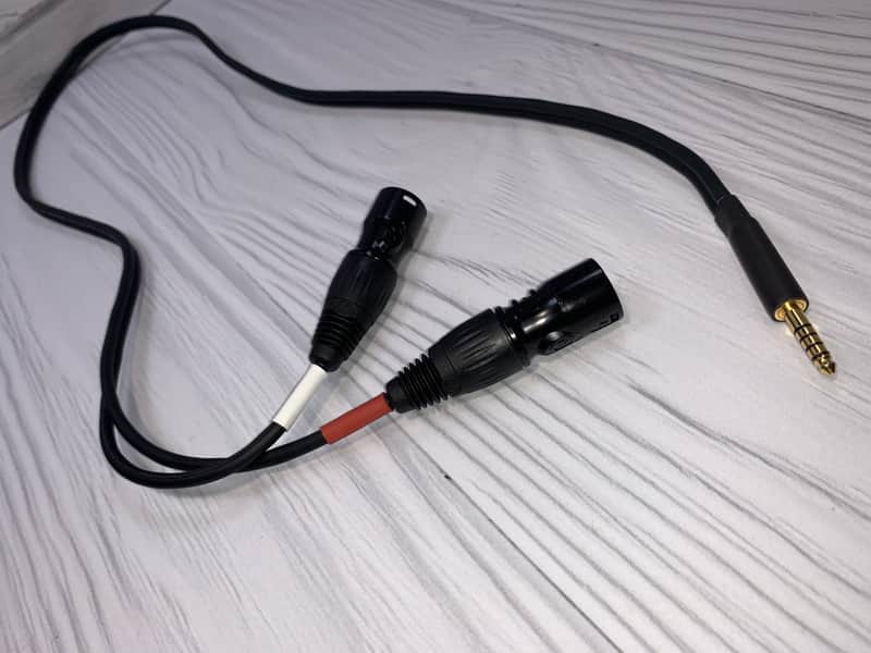 Interconnect Cable Peacock MK2 4.4mm to XLR Cable image 1