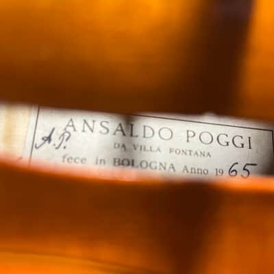 ANSALDO POGGI da VILLA in FONTANA fece in BOLOGNA 1965 Initialed on the left A.P image 2