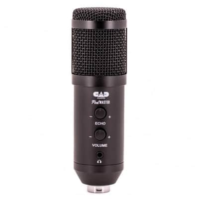 CAD PM1100 Super-D Podmaster Cardioid USB Dynamic Microphone with Boom Arm image 4