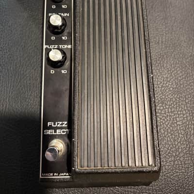 Luxor Wah Fuzz Late 1970s Japan Shin-Ei Made Rare Collector Pedal - Black image 2