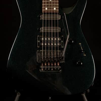 Charvel 375 Deluxe with Rosewood Fretboard 1989 - Metallic Black image 1