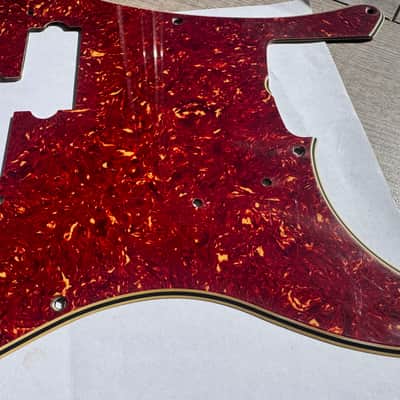 58 10 hole fender precision tortoise pickguard USA 57 50's RI image 4
