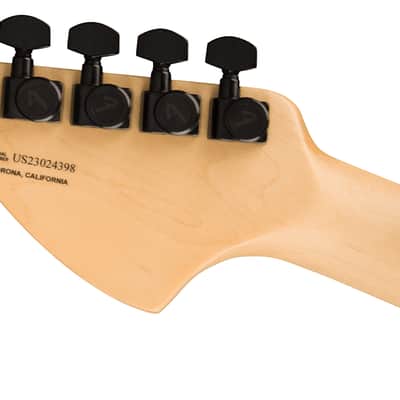 Fender Jim Root Jazzmaster Ebony FB Flat Black with Case image 6