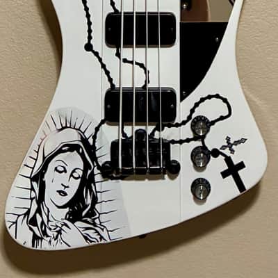 Rare ESP Grass Roots G-T-60B IV Tetsuya Jaguar Offset Bass VI Bass