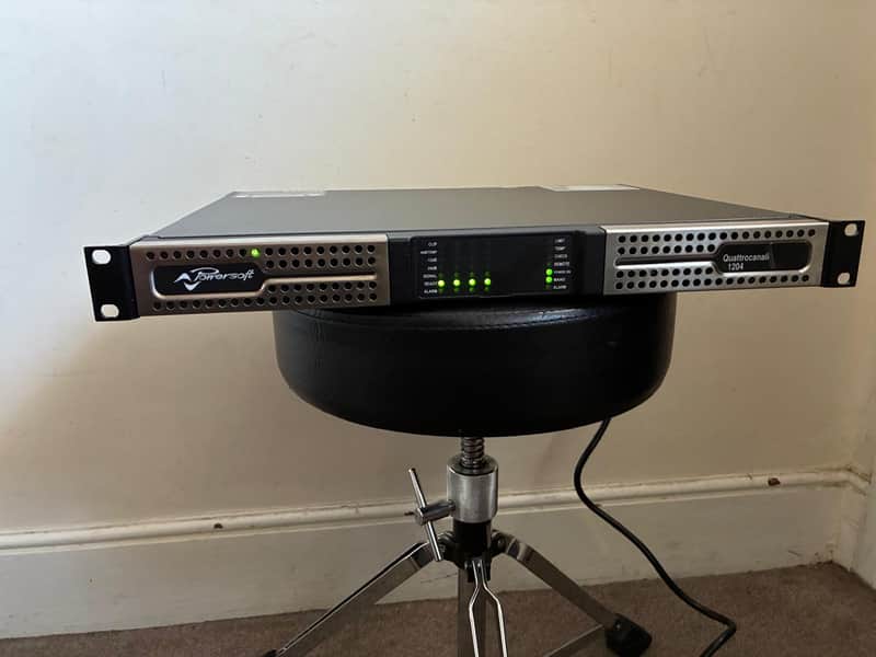 Powersoft Ottocanali 1204 DSP+ETH 8-Channel Power Amplifier CG002LQ image 1