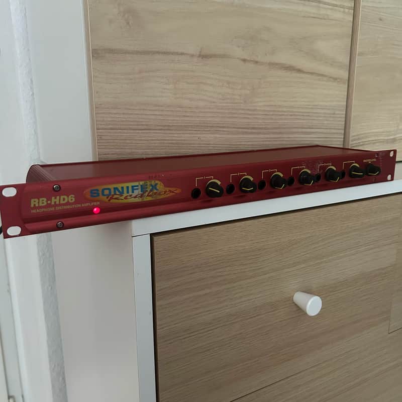 Sonifex Redbox RB-HD6 Headphone Amplifier Amp and Distribution image 1