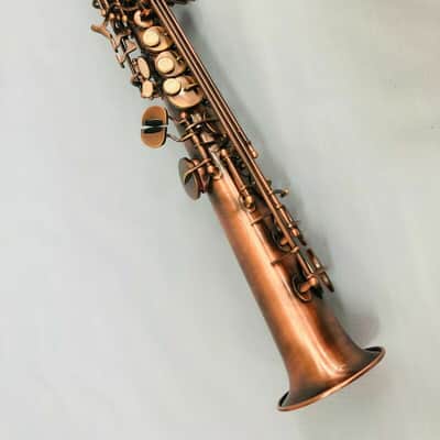 Professional Antique Soprano Straight Saxophone Sax New image 2