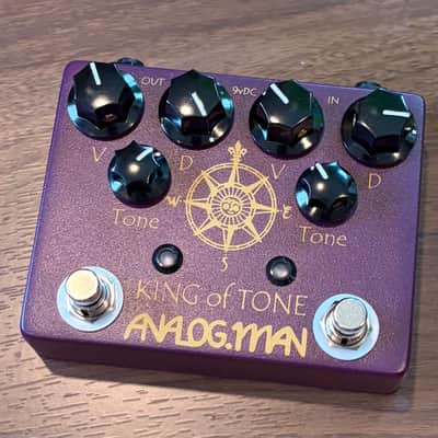 Analogman King of Tone V4 with Red Side High Gain Option 2009 - Present - Graphic image 2