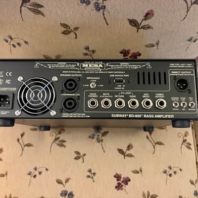 Mesa Boogie Bass-800D 800-Watt Bass Amp Head 2025 - Present - Black image 2