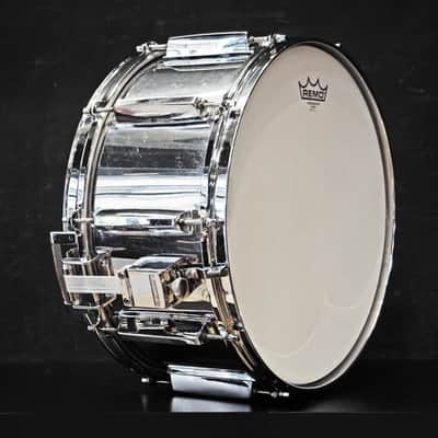 YAMAHA VINTAGE 70s SD-970A [YD-9000 Series Snare Drum 14×7 / Mirror Chrome Finish] [Made In Japan] image 4