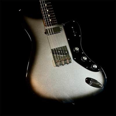 Tone Bakery Jazzbird T with Warmoth Neck and Gotoh Hardware - Silverburst image 12