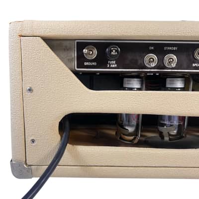 1962 Fender Bandmaster 6G7A Tube Amplifier Head w/ Custom Built Cabinet image 9