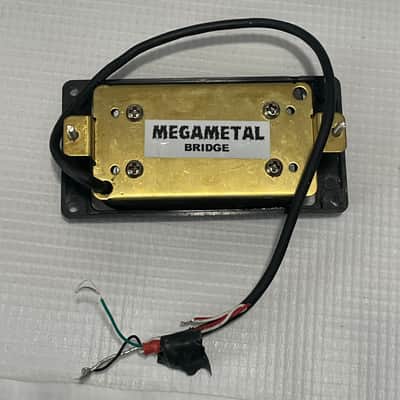 2000's GuitarHeads Megametal Dual Blade Bridge Humbucker Guitar Pickup w/ Ring 15k image 4
