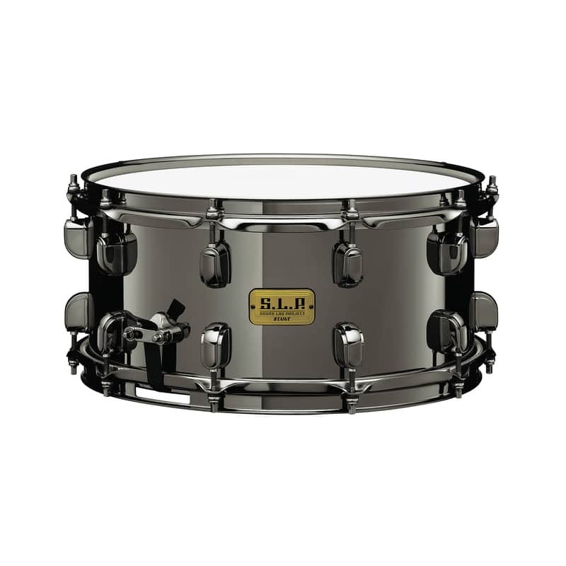 Tama S.L.P. Black Brass 14"x6.5" Snare Drum image 1