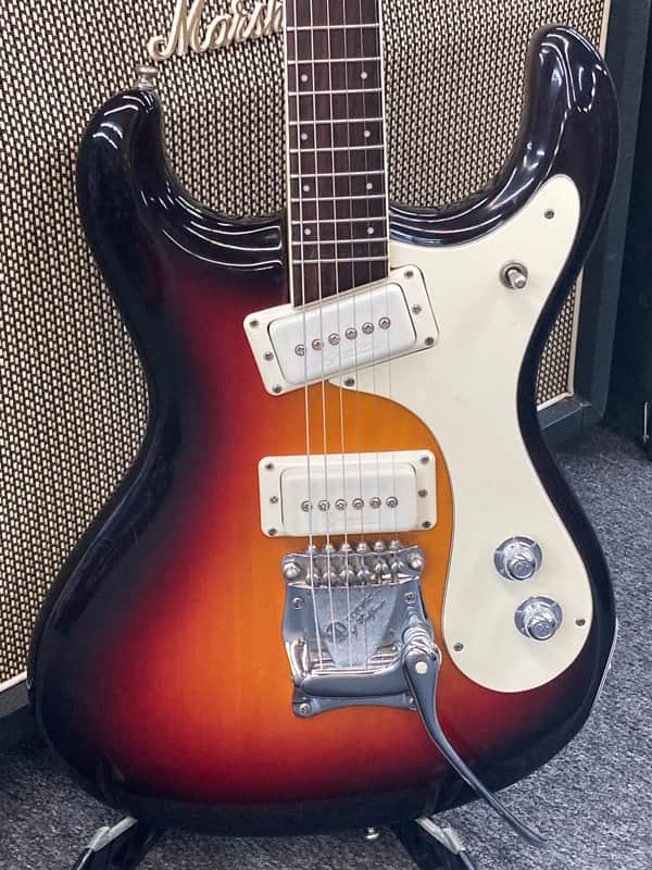 Mosrite V-88 (Ventures 1988) - Sunburst - Rare Signed by Semie Moseley image 1