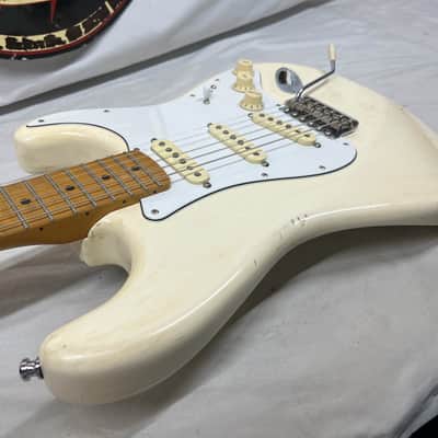 Fender Jimi Hendrix Stratocaster Strat Electric Guitar - Olympic White image 20