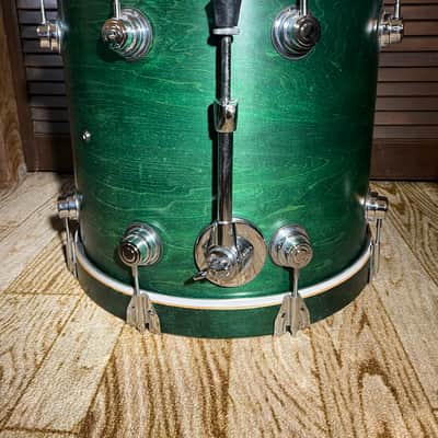 DW collectors series 3 piece bop kit satin emerald green image 11