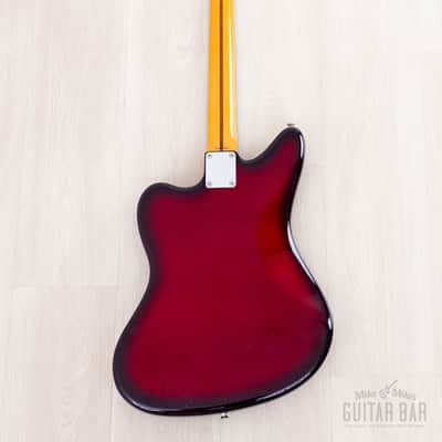 2008 Fender J-Craft Jaguar Special HH JGS-78 Gunmetal Red Burst w/ Bill Lawrence, Japan CIJ image 3