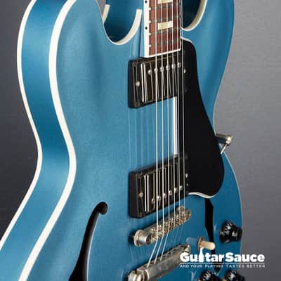 Gibson ES-335 Pelham Blue Block Inlays (Cod. 884UG) VIDEO 2015 image 6