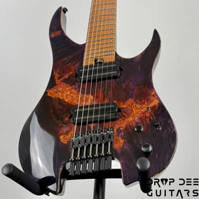 Legator Ghost X7F Multiscale Headless 7-String Electric Guitar w/ Bag - Magma image 9
