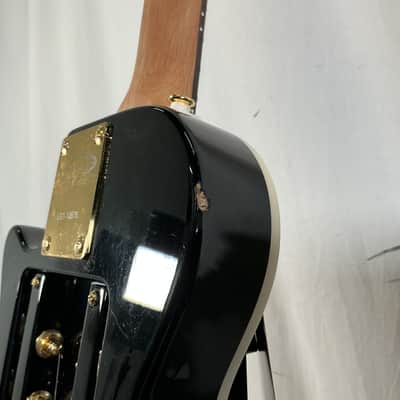Traveler EG-1 Custom Electric Travel Guitar 2010s - Black - w/ Gig Bag image 15