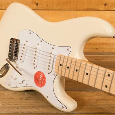 Squier Affinity Series Stratocaster - Maple - Olympic White image 5