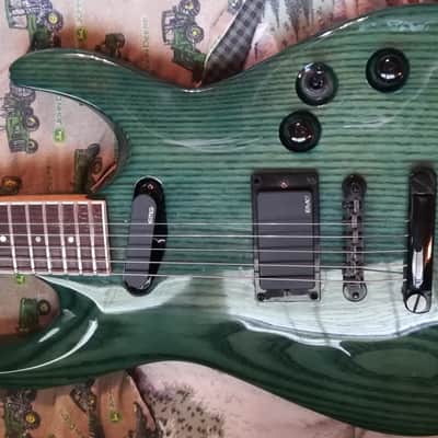 ESP LTD  H-2 Horizon 1997 Transparent Green rare made in japan image 7
